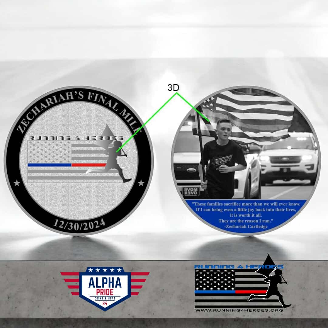 Challenge Coin - Zechariah's Final Mile PRE-ORDER