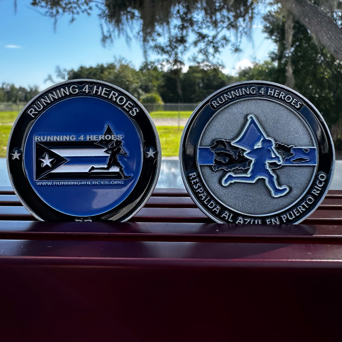 Challenge Coin - Running 4 Heroes Puerto Rico