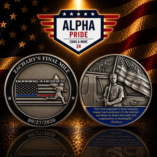 Challenge Coin - Zachary's Final Mile
